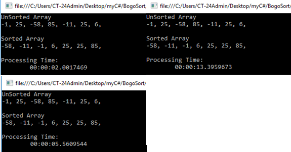 C# - Bogo Sort | WLC_Programming Knowledge
