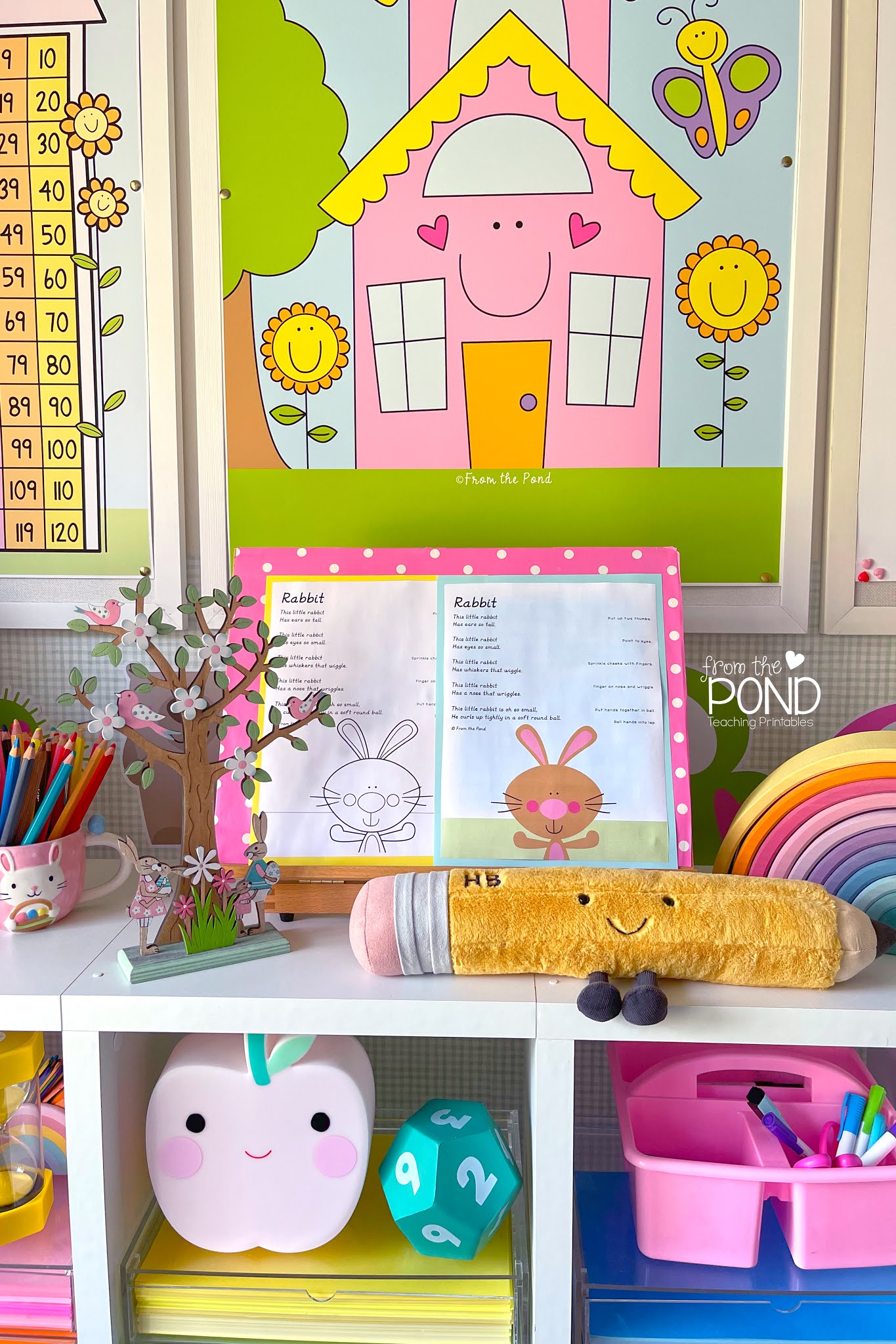 Rabbit Finger Play | From the Pond