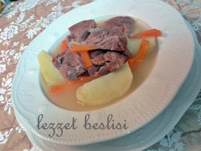 TERBİYELİ DANA HAŞLAMA