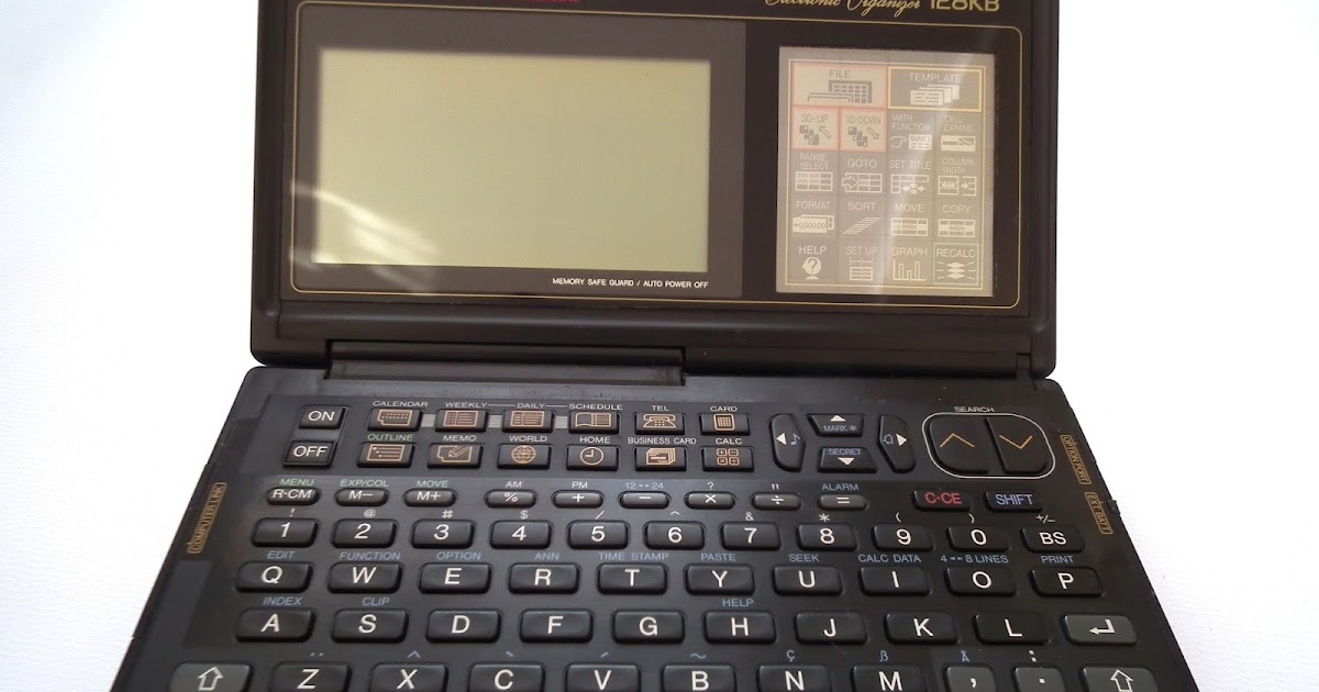 ELECTRONIC VINTAGE Sharp IQ8300M Electronic Organizer