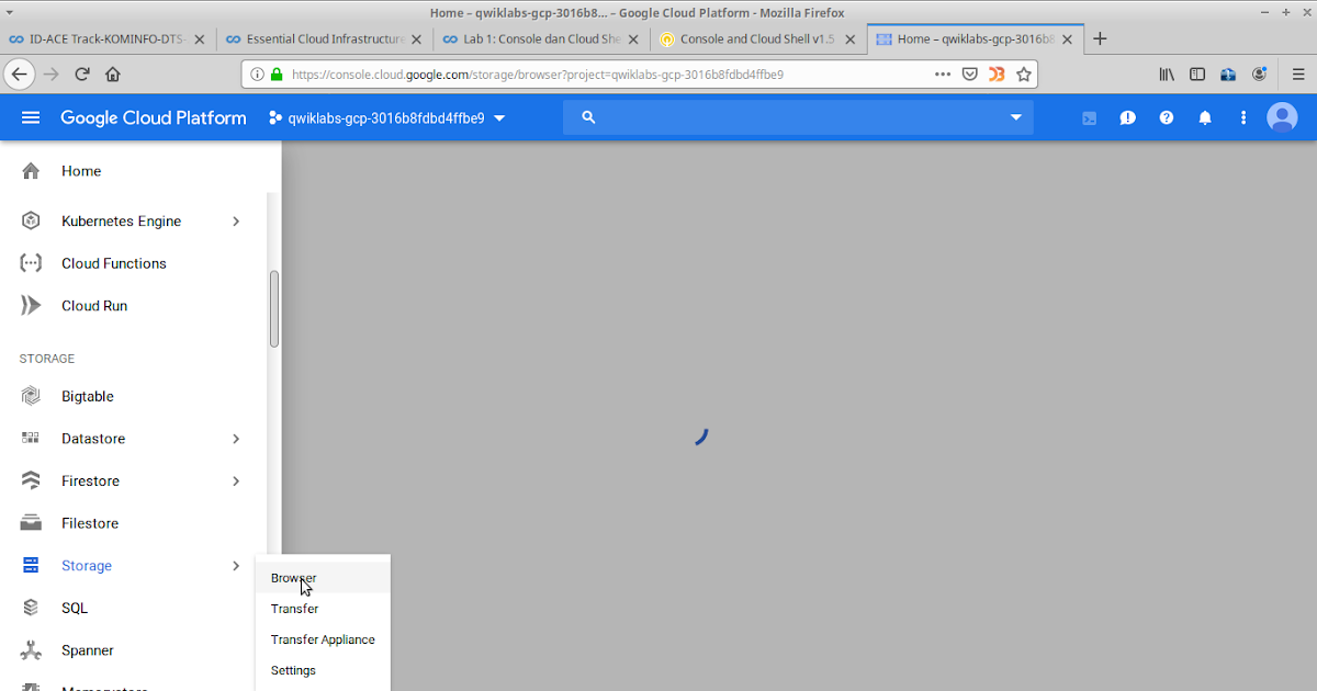 Cloud Storage Bucket Manage storage GCP