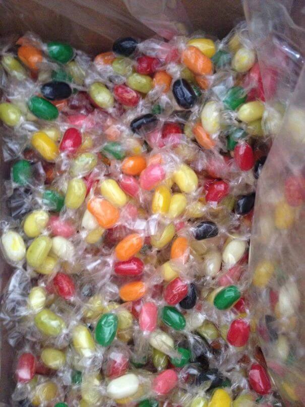18 Times Product Packaging Contributed To The Great Global Waste Problem Of Our Times - I Ordered 5lbs Of Sugar-Free Jelly Belly's Online... They Arrived Individually Wrapped! Why
