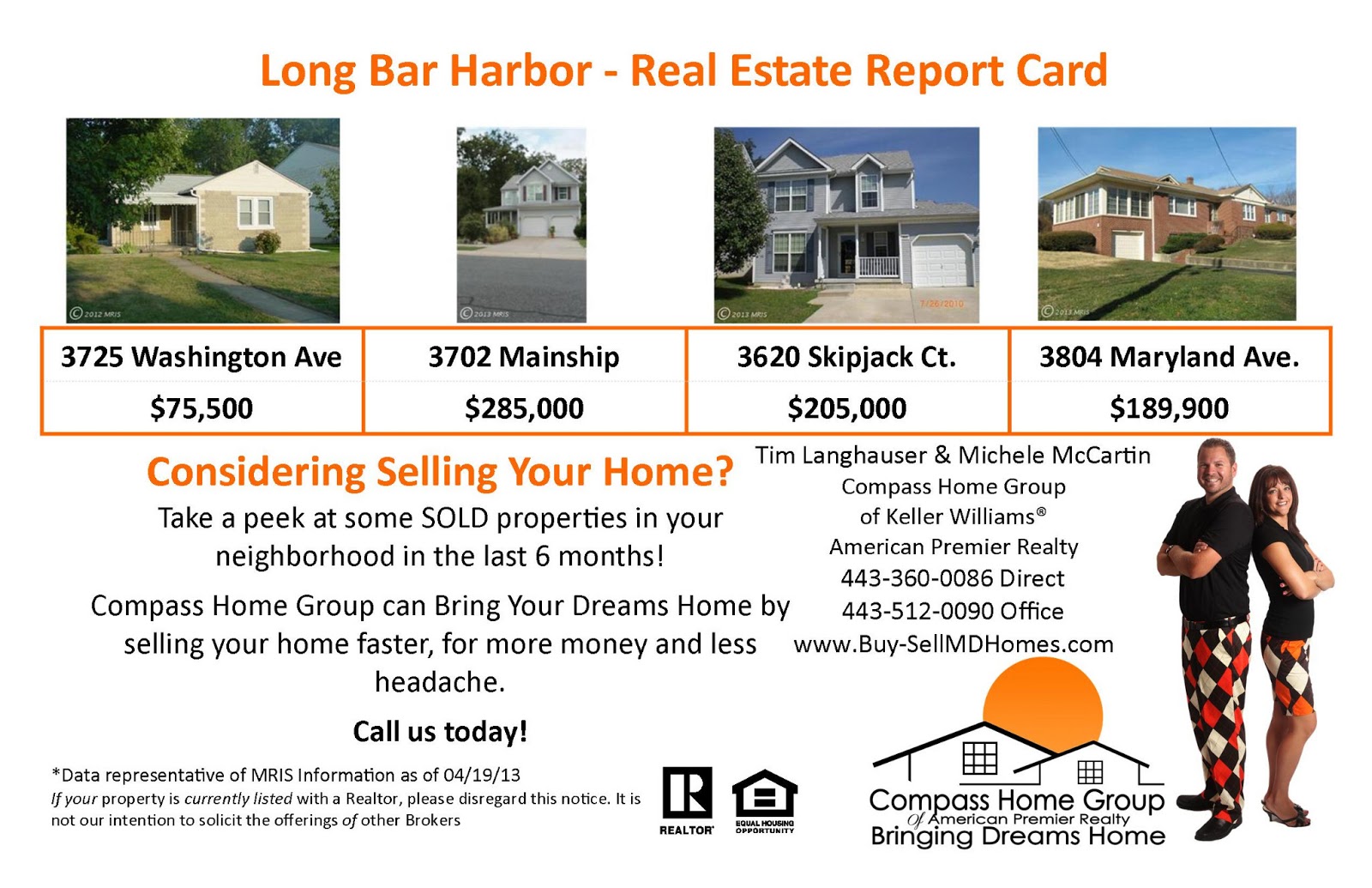 Compass Home Group Long Bar Harbor Homes for Sale