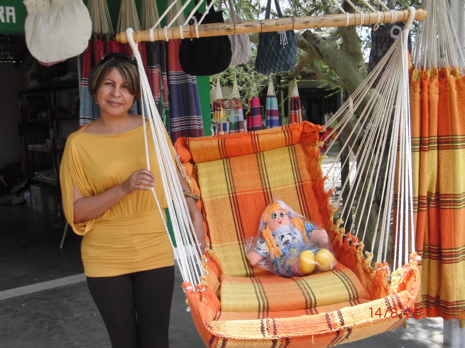 ARTESANIA QUIBOREÑA Elaboración de Hamaca