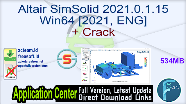 Altair SimSolid 2021.0.1.15 Win64 [2021, ENG] + Crack_ ZcTeam.id
