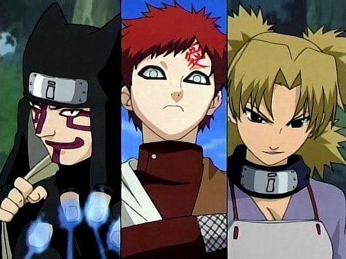 Naruto wallpaper: Gaara Team