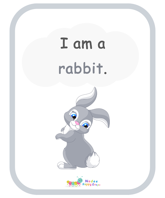 Guessing for Kids -  Who am I? - I am a Rabbit