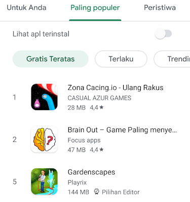 game cacing viral