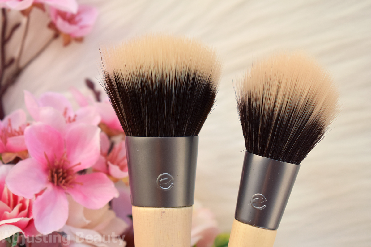 Review: Ecotools Sheer Finish Blush and Blending & Bronzing Brush ...