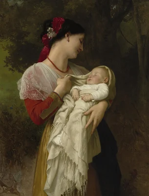 William Adolphe Bouguereau French Artist  Academic style painting