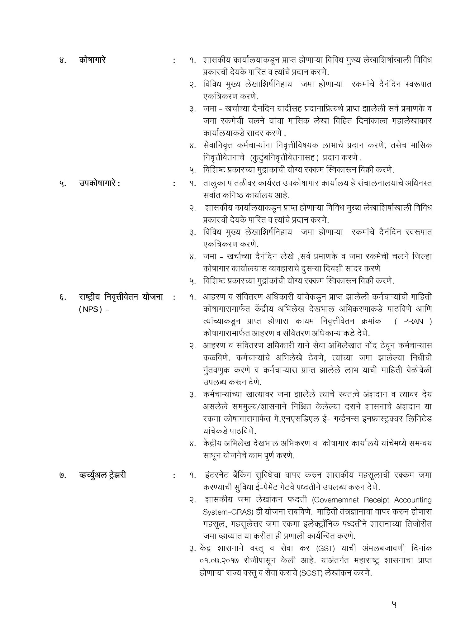District Treasury Office Ahmednagar