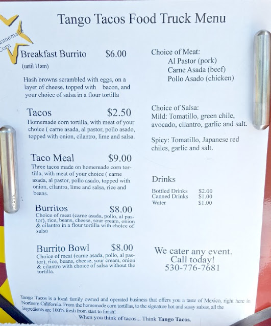 Food Truck Friday: Tango Tacos  Redding, California www.wayupnorthincali.blogspot.com