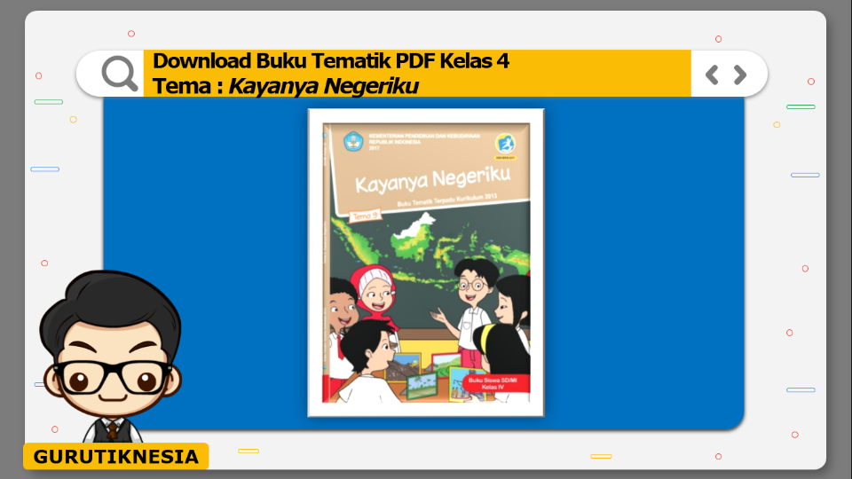 Download Buku Tematik Pdf Kelas 4 Tema 9 Kayanya Negeriku