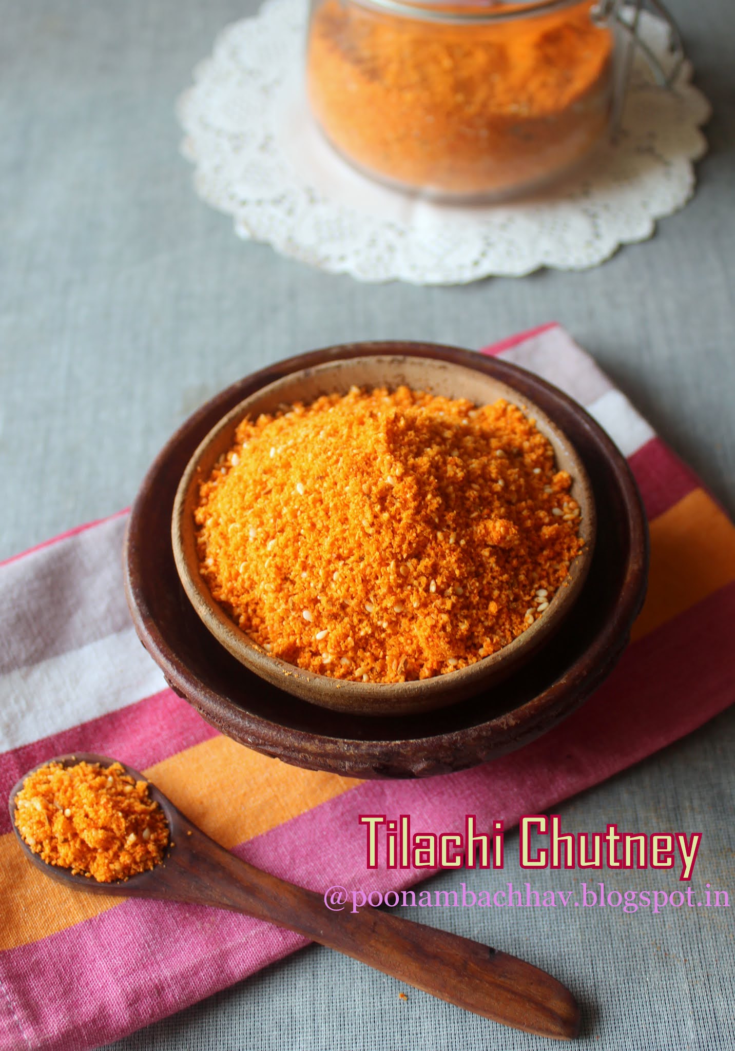 Annapurna Sesame seeds dry chutney powder / Tilachi Chutney Recipe