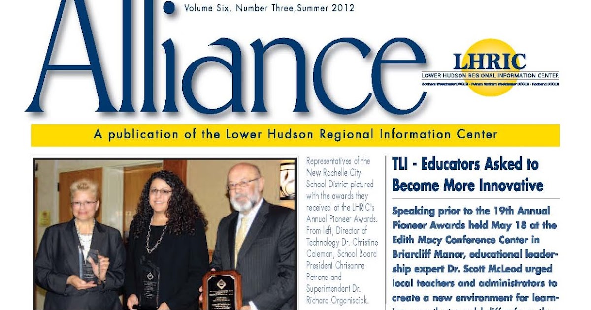 LHRIC Technology Leadership Institute: LHRIC Wins Award of Honor from