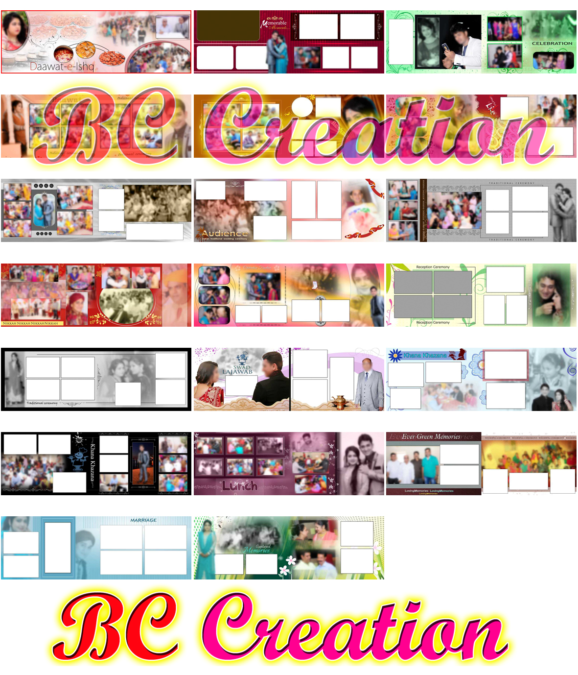 ContactSheet-001 Vidhi Vol - 28 Canvera Album Design,Karizma,Indigo