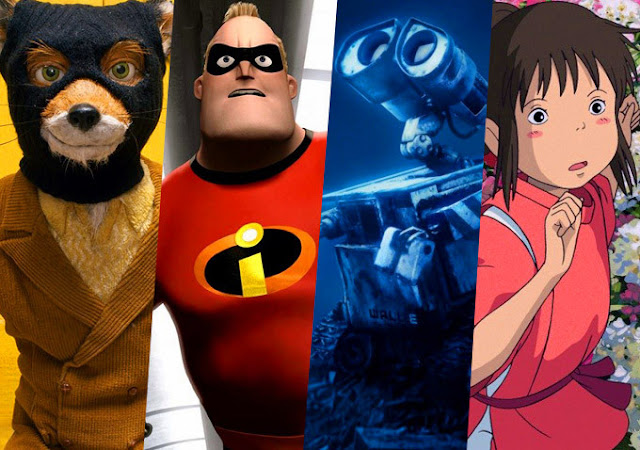 25 Film Animasi Terbaik sejauh abad 21 