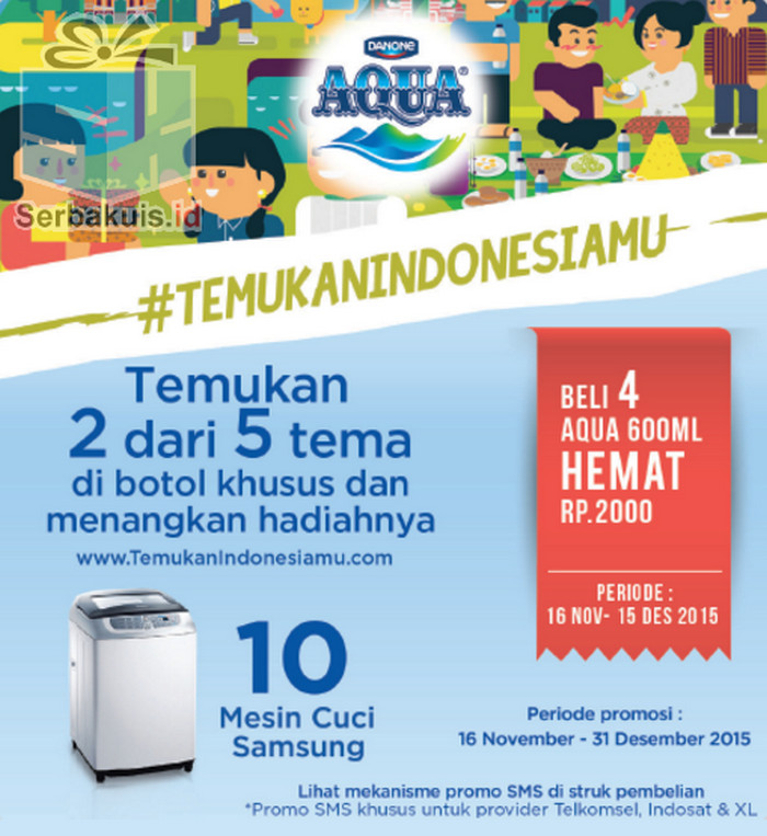 Promo Aqua Temukan Indonesiamu Alfamidi