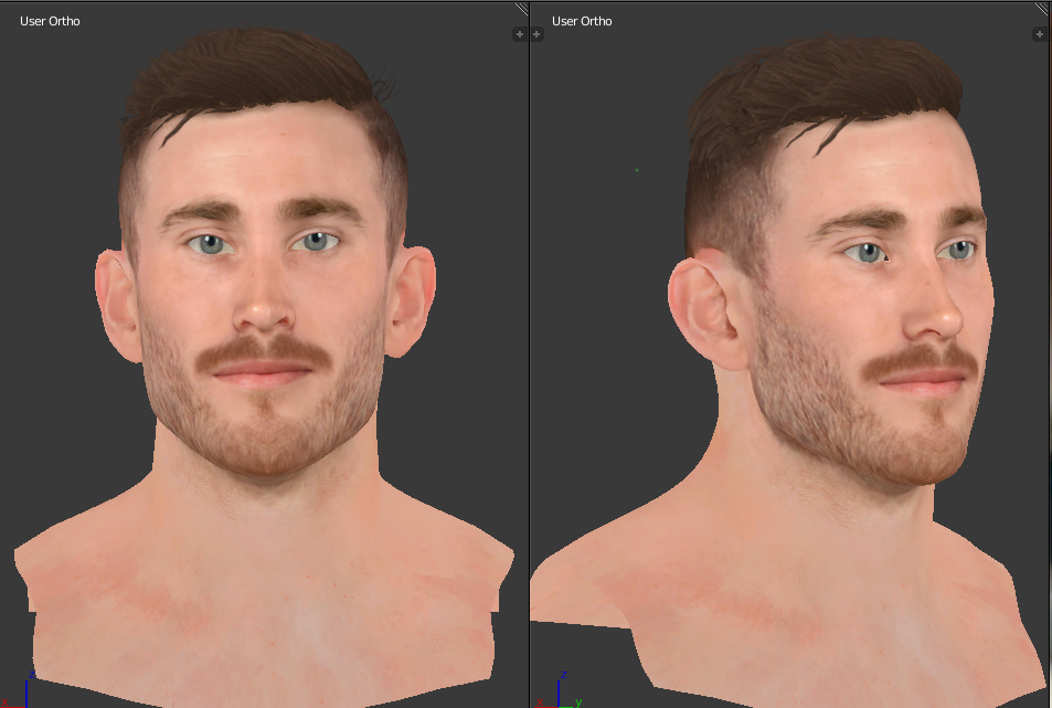 Gordon Hayward Cyberface, Hair and Body Model By VinDragon [FOR 2K21]
