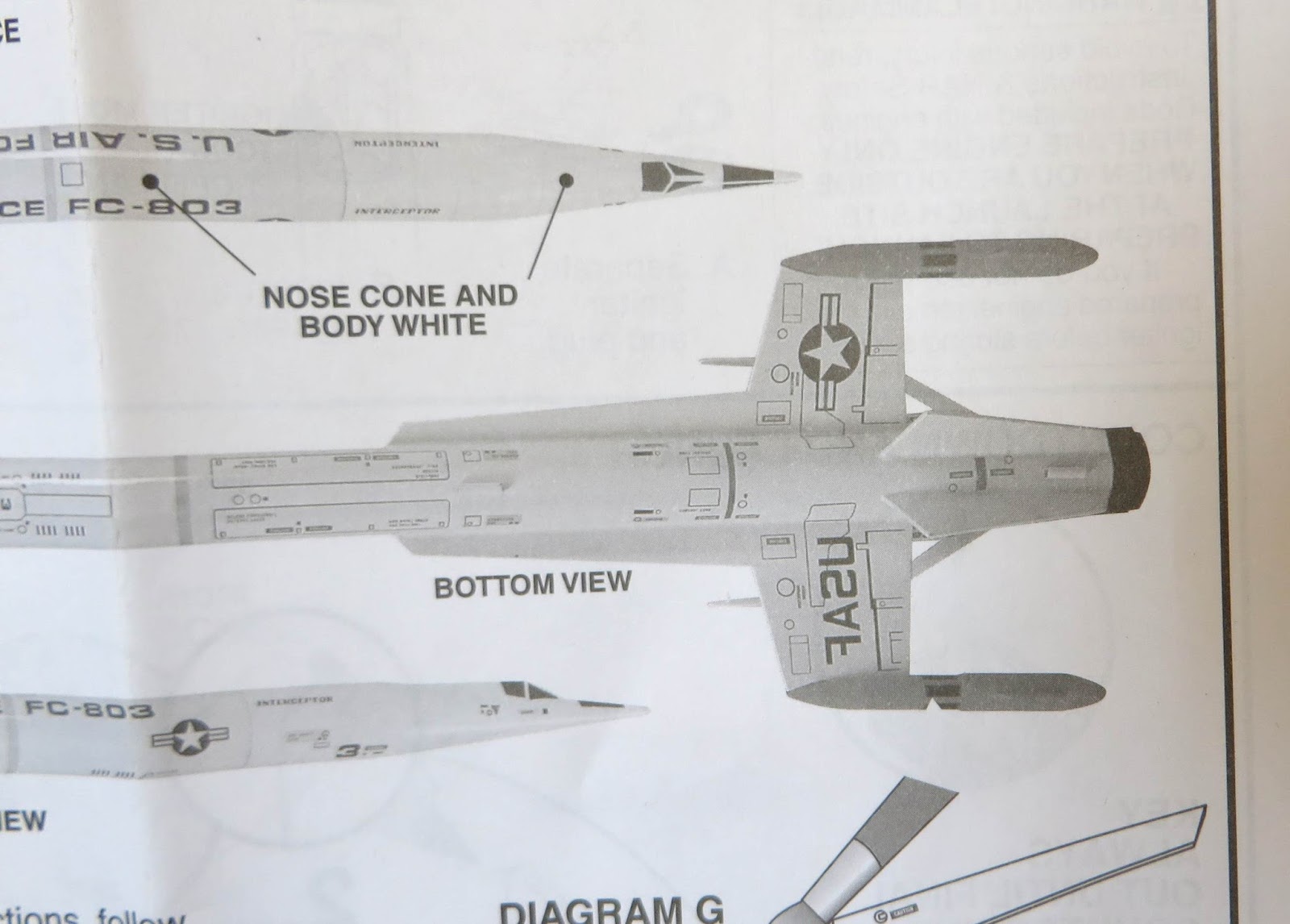 Model Rocket Building Estes Interceptor Build 1250, Part 18, Oh