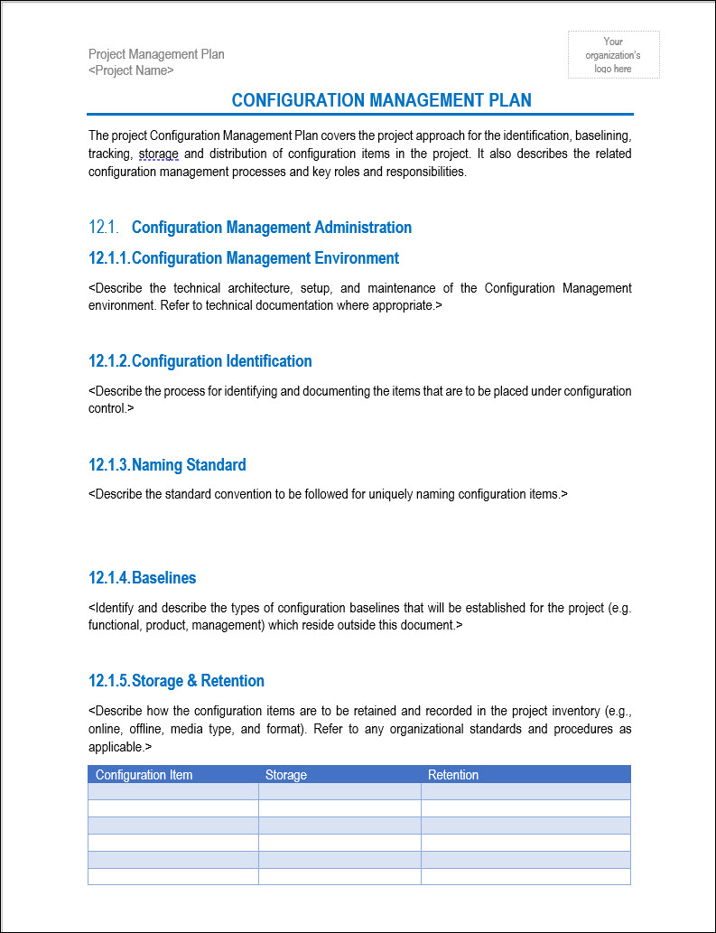 Why Every Project Needs A Configuration Management Plan | Project ...