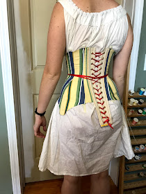 Sewing a 1900s S-Bend Corset Using a Free Pattern - Tailored by Mr