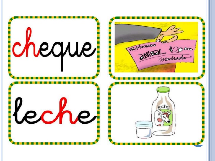 Pequenas Cousas Palabras con CH