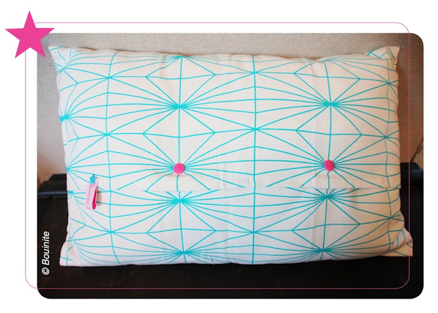 coussin, couture, DIY, bouinite, la perle des loisirs