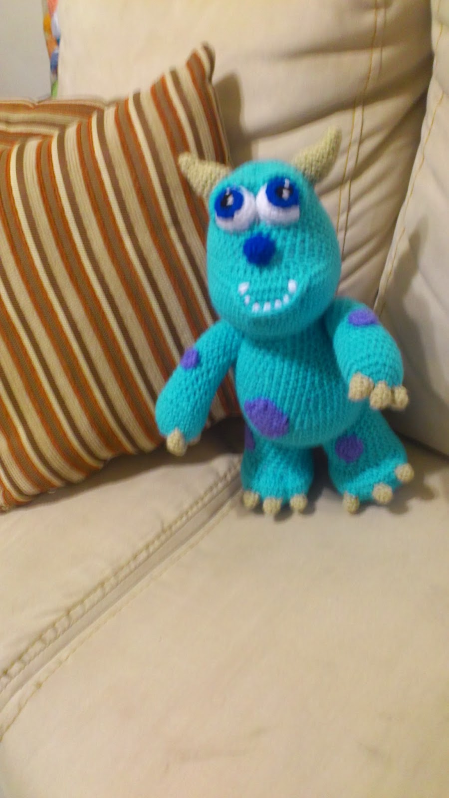 Musings of an Average Mom Free Monsters Inc. Crochet patterns