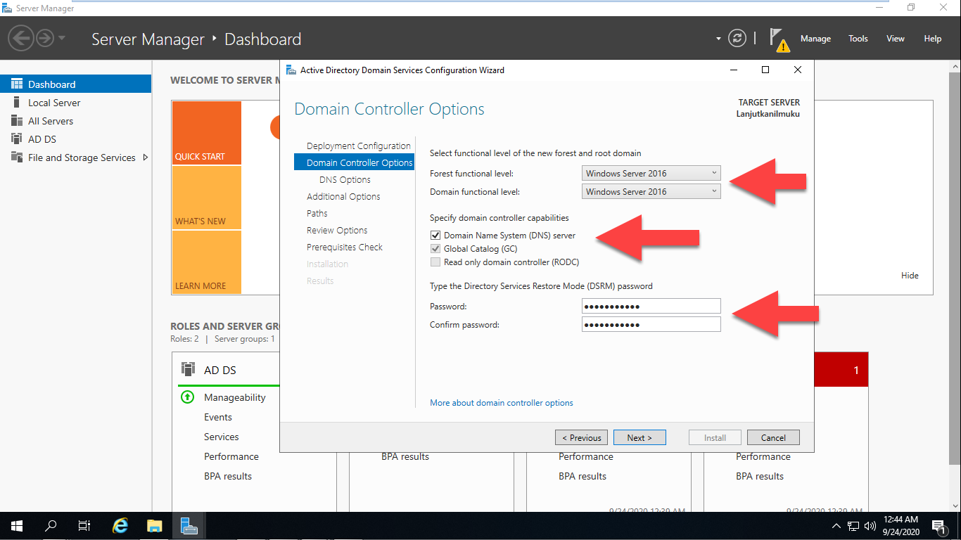 Windows Server для файлового сервера