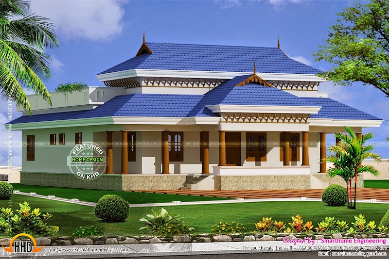 Amazing Ideas! Kerala Model Home Plan, House Plan Model