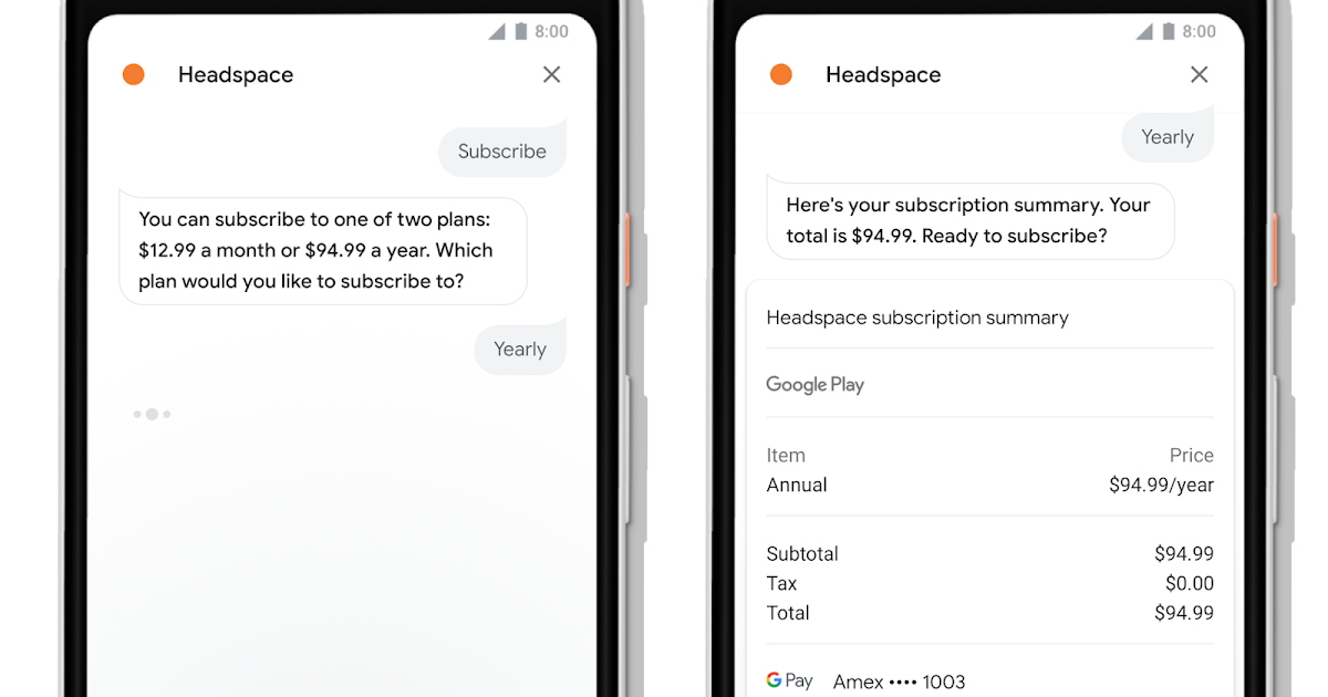 play headspace on google home