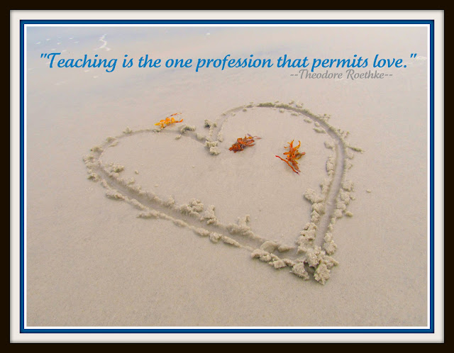 photo of: Teaching Quote at "PreK+K Sharing" 