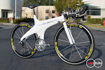 Eddy Mercks Hotta TT700 Shimano Dura Ace 7410 Mavic Cosmic Carbone Time Trial Bike at twohubs.com