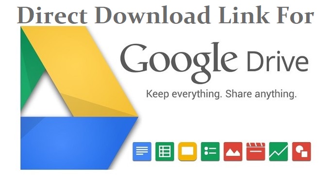 google drive download link generator