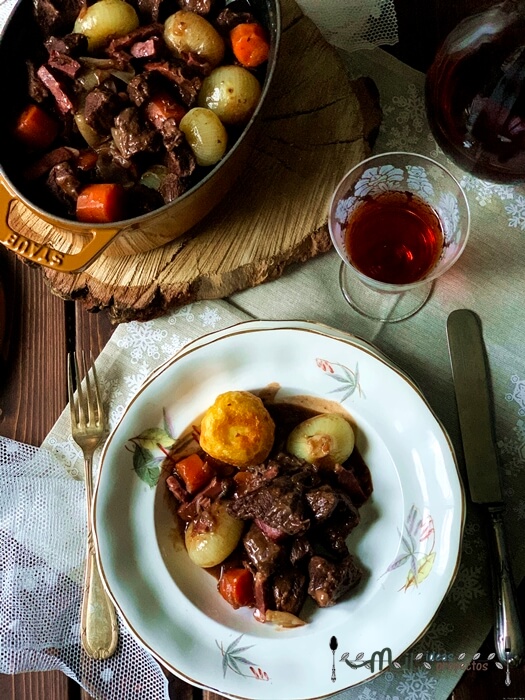 RECETA BOEUF BOURGUIGNON JULIA CHILD Mil ideas, mil proyectos