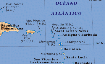 Satélite Meteorológico Puerto Rico, Dominicana Antillas Menores