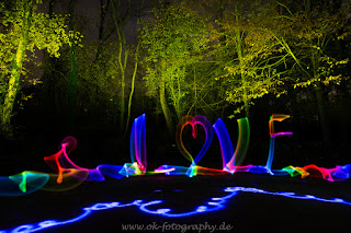 Lightpainting Lichtkunstfotografie Lichtkunst Light Art Performance Photography
