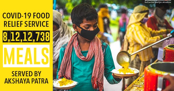 Akshaya Patra Feeds Over 8-crore Meals During COVID-19 Crisis