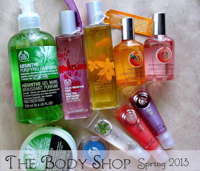 The Body Shop Spring 2013 Collection Makeup, Handcare, Fragrances