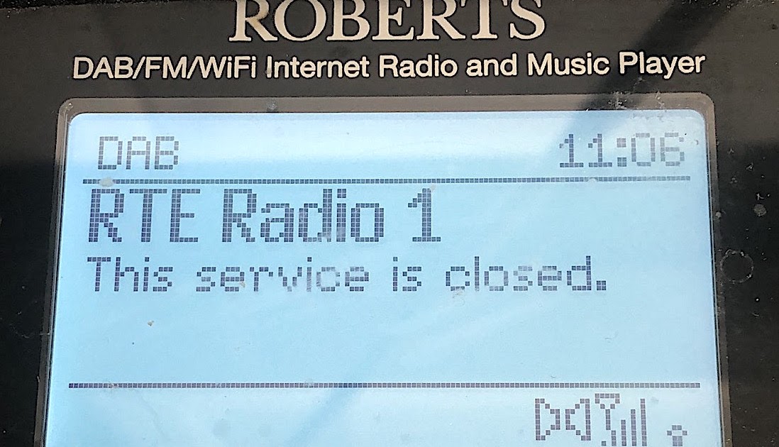 Digital Radio FM Insider DAB Radio in Ireland Now OffAir, Permanently.
