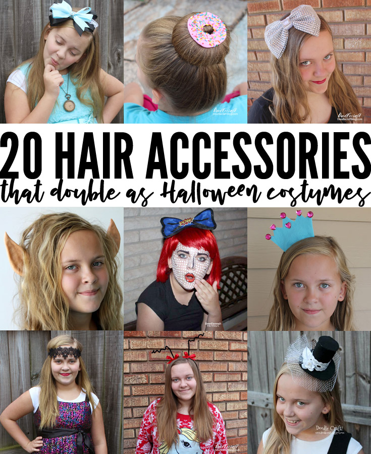 20 Hair Accessories that double as a Halloween Costume!