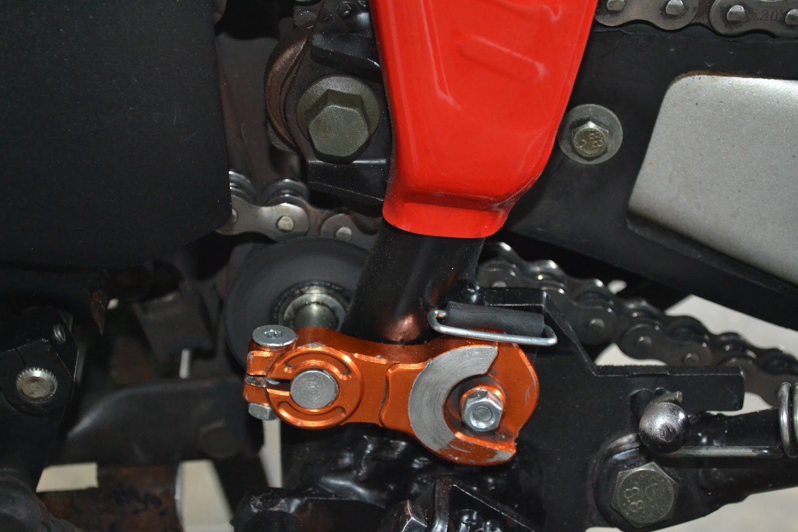 Demak DTM Front Sprocket Chain Guide Custom Made SuperXmoto SuperMoto