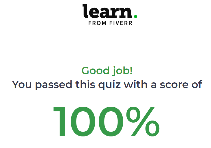 Fiverr Test Dewpoint IT Solution