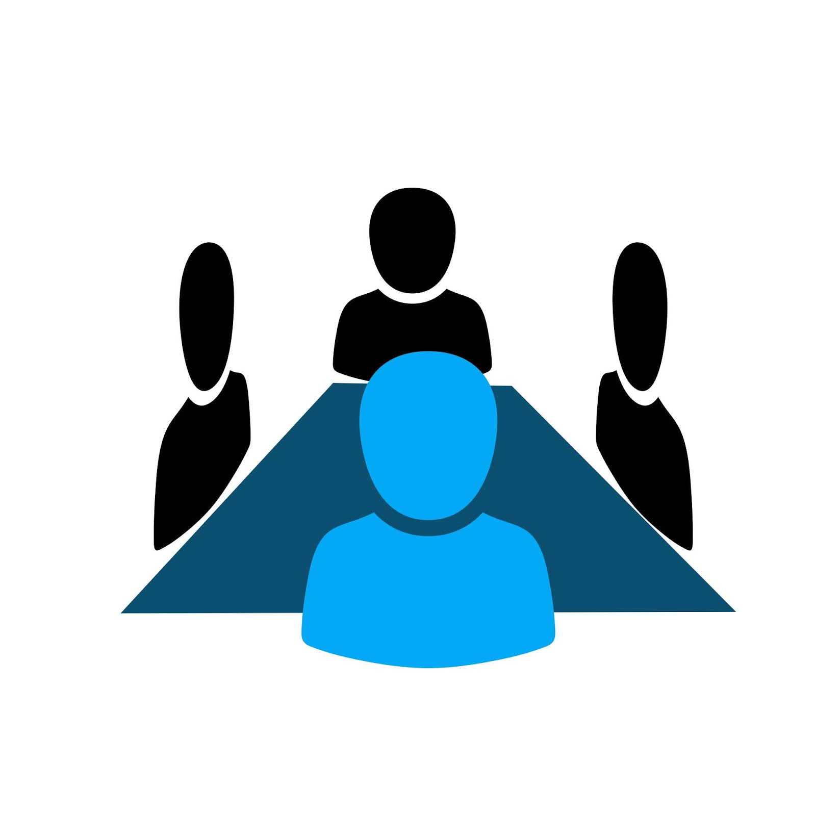 Icon design of business meeting