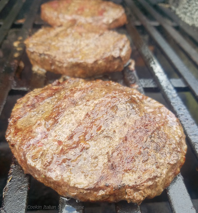Provolone Alfredo Burgers What's Cookin' Italian Style Cuisine