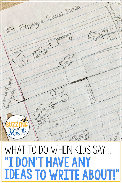This is even better than an anchor chart. Help your kids brainstorm ideas during prewriting with this easy to use (and fun) activity! It's a strategy that works every time for 3rd, 4th, and 5th grade students, and it will help your kids generate ideas for their personal narratives so they can move forward in the writing process! Get kids unstuck with this strategy! A how-to video helps get you started! This is even better than an anchor chart. Help your kids brainstorm ideas during prewriting with this easy to use (and fun) activity! It's a strategy that works every time for 3rd, 4th, and 5th grade students, and it will help your kids generate ideas for their personal narratives so they can move forward in the writing process! Get kids unstuck with this strategy! A how-to video helps get you started!