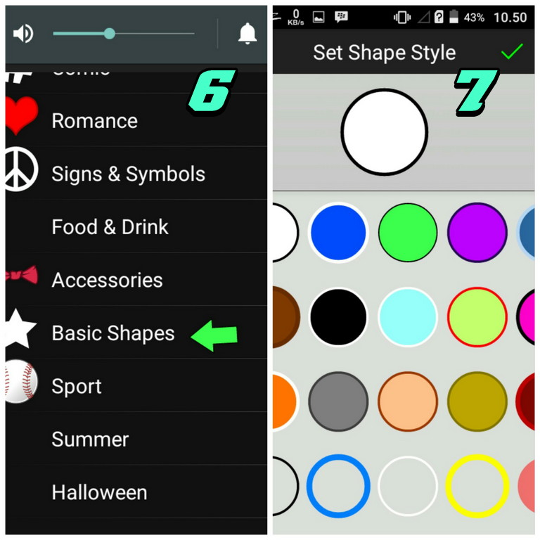 Cara Membuat Logo di Picsay Pro Android Color