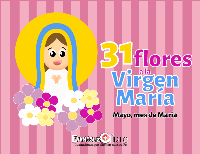 Flores a la Virgen María