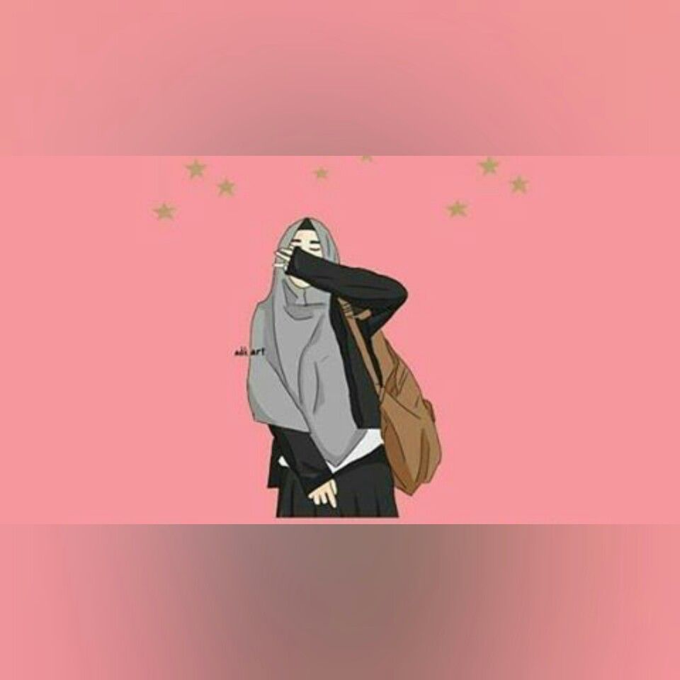 30 Gambar Anime Berhijab Couple Terkini Eye Candy Photograph